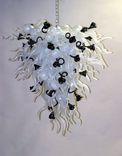Rose Garden Series' | Hand Blown Glass Art Chandeliers - Custom Chandeliers 5 small