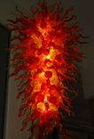 Miami Sunrise' | Hand Blown Glass Art Chandeliers - Custom Chandeliers 4 small