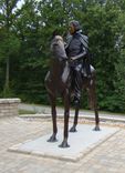 Bronze Methodist Circuit Rider | Life Size Sculptures & Statues - Pure Cast Bronze 1 small