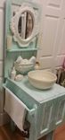 Sold Shabby Bathroom Vanity 1 small