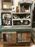 2 Piece Reclaimed Rustic Charm Cabinet 1 small