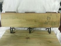 Handmade Hanging Wall Plaque Or Jewelry Hanger With Letters And Number Custom Order 5 small