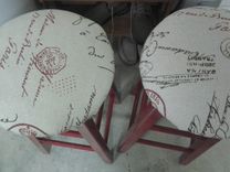 Custom Built Pub Table For 2 With Bar Stools 6 small