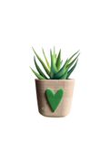 Concrete Planter With Heart 5 small