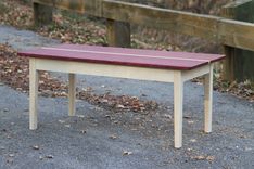 Purpleheart Coffee Table With White Washed Base 3 small