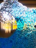 Crescendo - Fused Glass Wave Sculpture 2 small