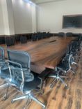Custom 20ft Monkey Pod Conference Table 3 small