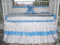 Nursery Bedding In Faux Silk 4 small