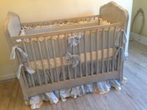 Baby Boy's Blue Bliss Crib Bedding 4 small