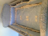 Baby Boy's Blue Bliss Crib Bedding 5 small