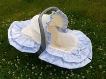 Infant Carrier Cover And Canopy Hood 4 small
