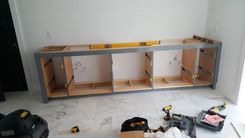 10' Vanity Cabinet 4 small