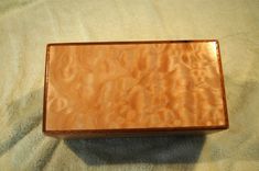 Mahogany Box With Maple Feet 4 small