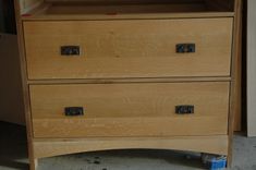 Quartersawn Oak Armoire 3 small