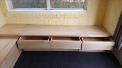 Maple Storage Bench 2 small