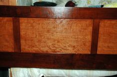 Cherry Queen Size Bed Frame 2 small
