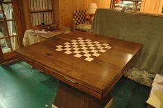 Walnut Game / Eating Table 3 small