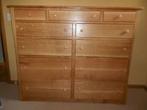 Large Quartersawn Oak Dresser 1 small