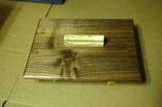 Large Spalted Maple Box 4 small