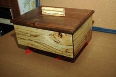 Large Spalted Maple Box 3 small