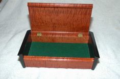 Dyed Curly Maple Storage Box 2 small