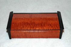 Dyed Curly Maple Storage Box 3 small