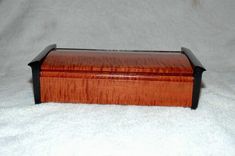 Dyed Curly Maple Storage Box 1 small