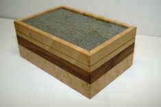 Maple Box With Stone Insert 1 small