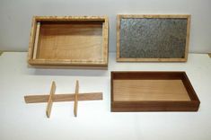 Maple Box With Stone Insert 2 small