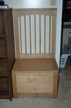Quartersawn Oak Men's Bedroom Chair 1 small
