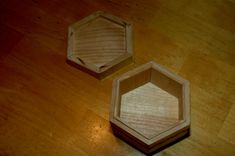 Inlaid Hexagonal Box 2 small