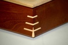 Mahogany Tapered Box 2 small