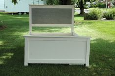 Queen Painted Trundle / Storage Bed 3 small