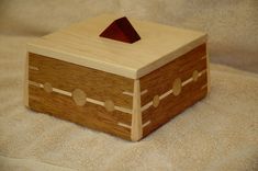 Small Mahogany Box # 2 1 small