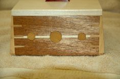 Small Mahogany Box # 2 3 small