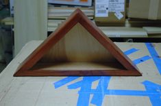 Shadowbox End Table For Military Medals And Uniform Devices 2 small