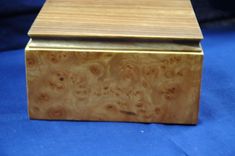 Carpathian Elm Burl Veneered Box 2 small