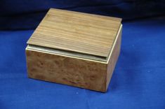 Carpathian Elm Burl Veneered Box 4 small