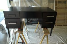 Makeup Vanity W Stool 3 small