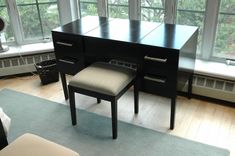 Makeup Vanity W Stool 1 small