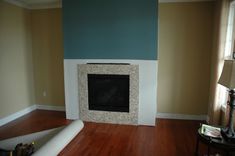 Built-In Bookcases, Base Cabinets And Fireplace Surround 2 small