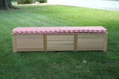 Cedar Storage Bench 1 small