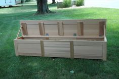 Cedar Storage Bench 2 small