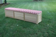 Cedar Storage Bench 3 small