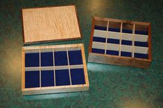 Walnut/Birdseye Maple/Curly Maple Box 2 small