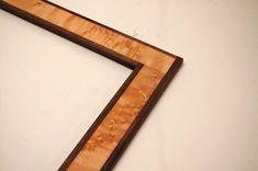 Birdseye Maple W Walnut Trim Wall Picture Frame 2 small