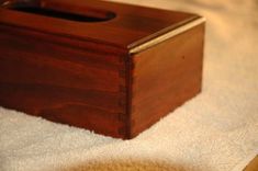 Maple Tissue Box Cover 2 small
