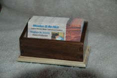 Business Card Holder 1 small