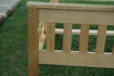 Ca King Mission Bed Frame 3 small