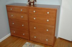 Cherry 4 Drawer Dressers 1 small